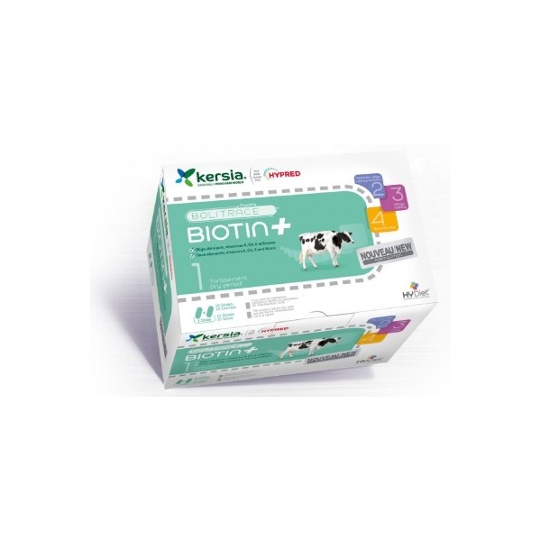 BOLITRACE BIOTIN + – Bolus minéral longue durée pour vaches taries