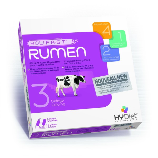 BOLIFAST RUMEN – Bolus anti-acidose vache laitière