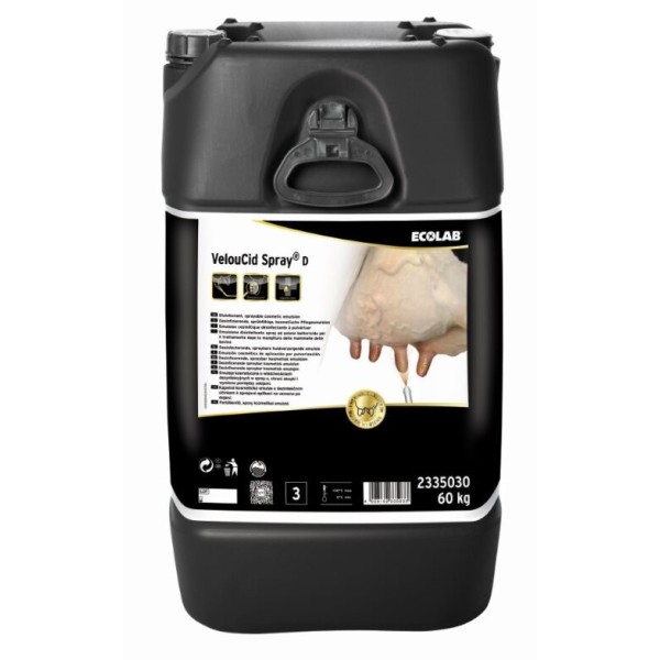 Veloucid Spray – Spray post-traite désinfectant pour trayons | EAS