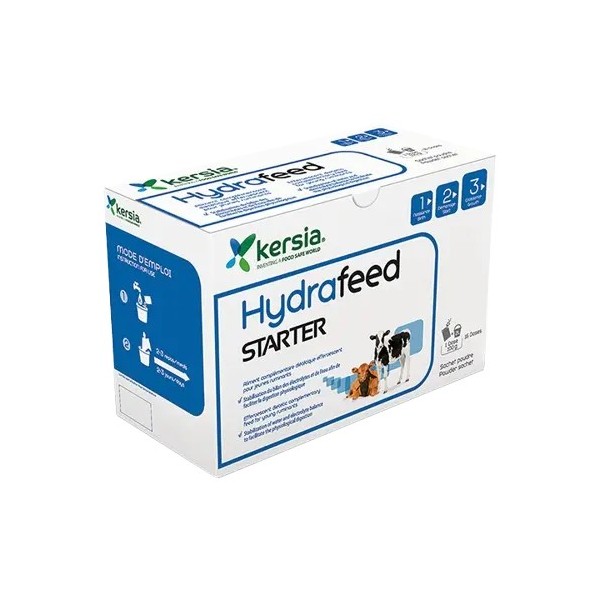 HYDRAFEED – Solution de réhydratation et électrolytes pour veaux