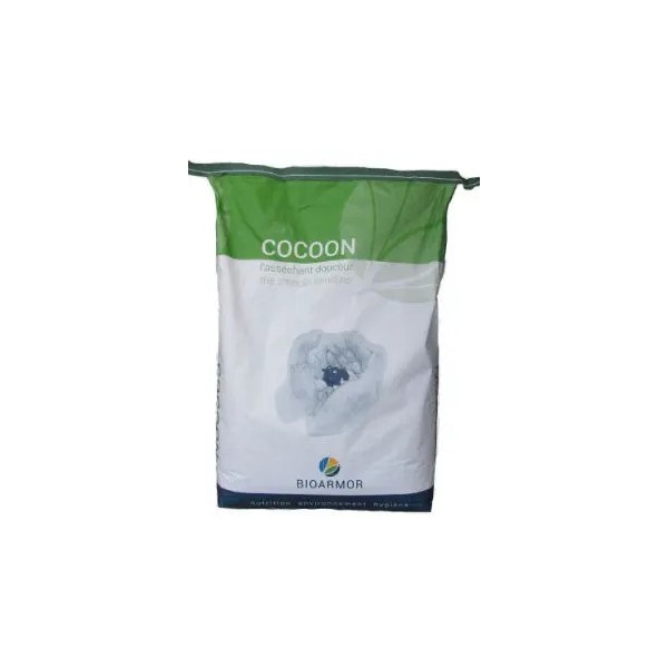 Cocoon – Poudre asséchante douce pour litières et hygiène en élevage – EAS