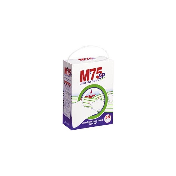 M75 SP – Lessive professionnelle en poudre tous textiles