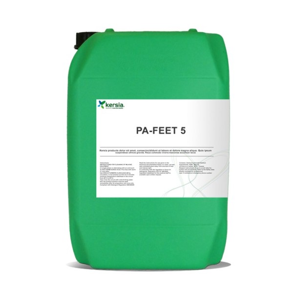 PA-FEET 5 – Désinfectant pédiluve sabots bovins acide peracétique