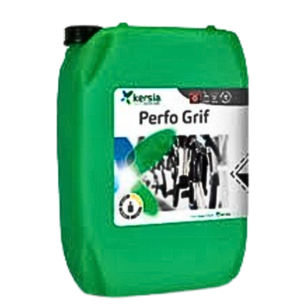 PERFO GRIF + – Désinfectant faisceaux trayeurs et brosses robot traite | Acide péracétique