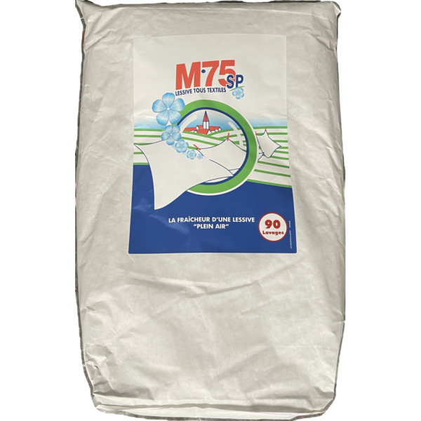 M75 SP – Lessive professionnelle en poudre tous textiles