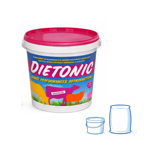 DIETONIC H – Aliment complémentaire soutien hépatique bovins