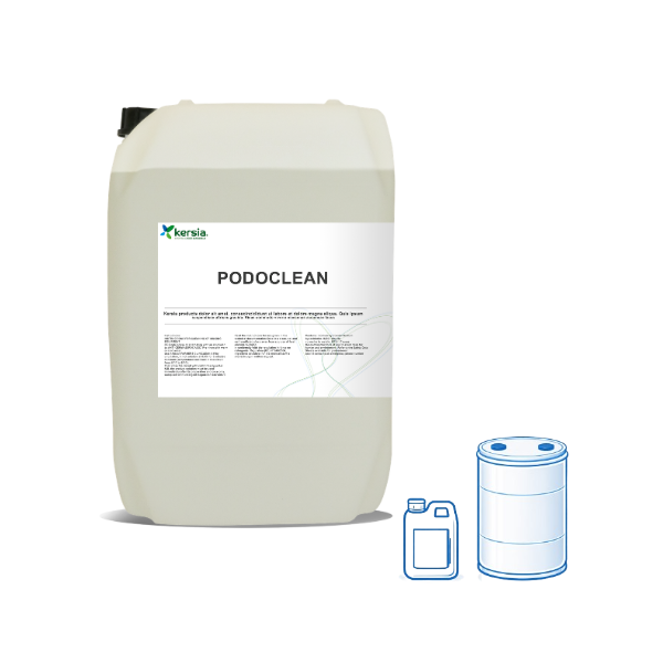 PODOCLEAN – Détergent pattes et sabots pour pédiluve en élevage