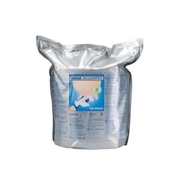 Lingettes pré-imprégnées alcool et Aloe Vera – Nettoyage des trayons avant traite