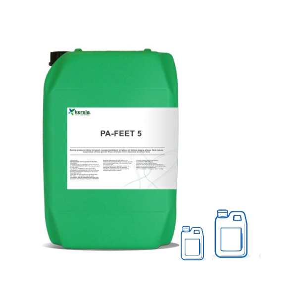 PA-FEET 5 – Désinfectant pédiluve sabots bovins acide peracétique