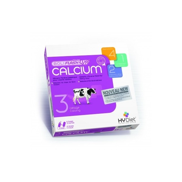 Boliflash Calcium + – Bolus calcium vache laitière